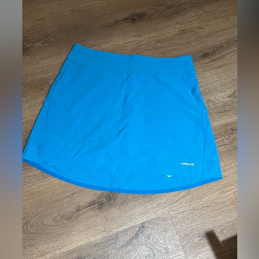 Cutter & Buck Annika Teal Blue Athletic Skort